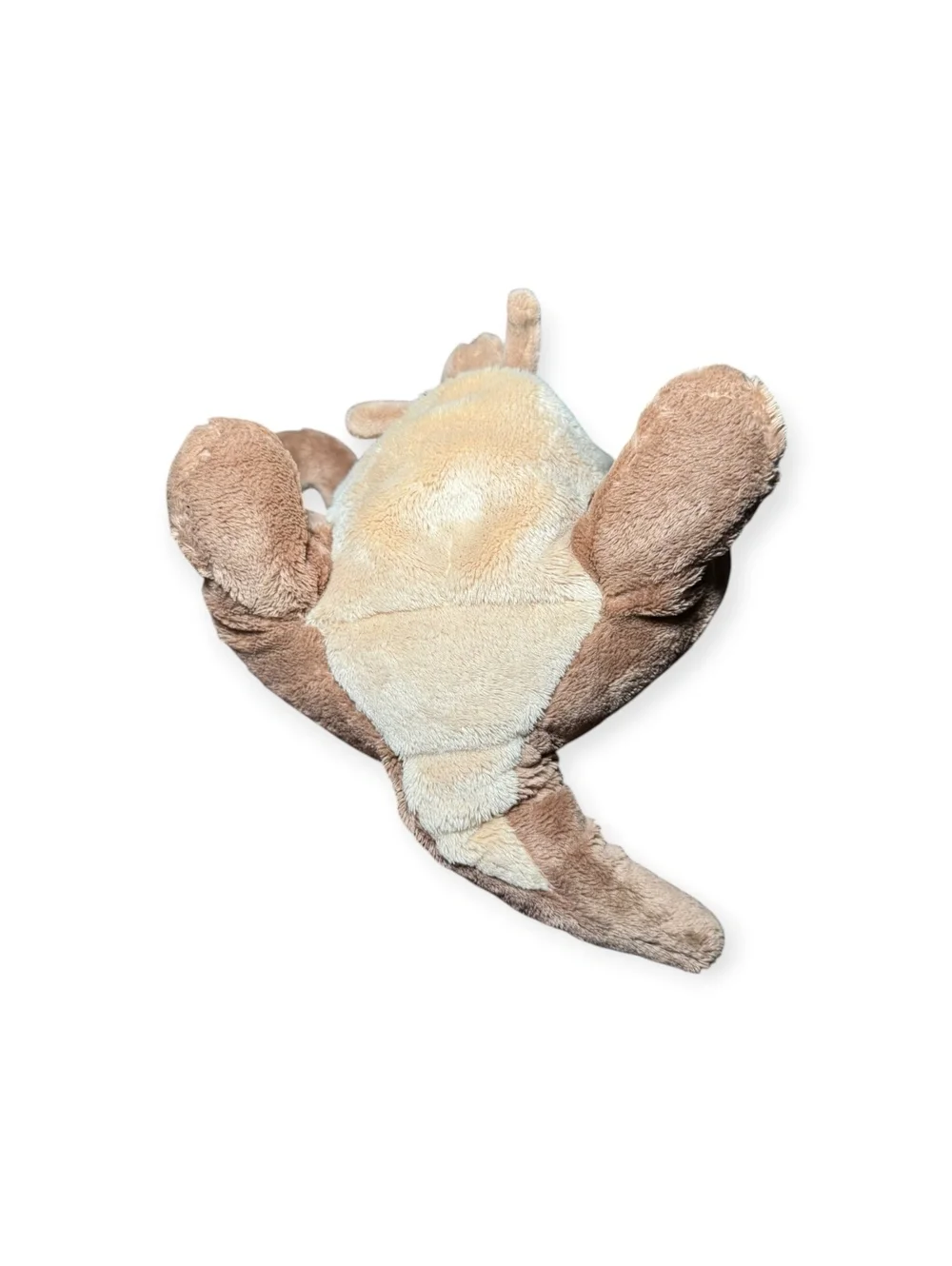 GUND Jirra Mother and Joey Kangroos Plushie Stuffed Animal Plushy Tan EUC